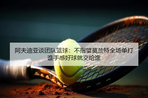 阿夫迪亚谈团队篮球:不指望莫兰特全场单打 谁手感好球就交给谁